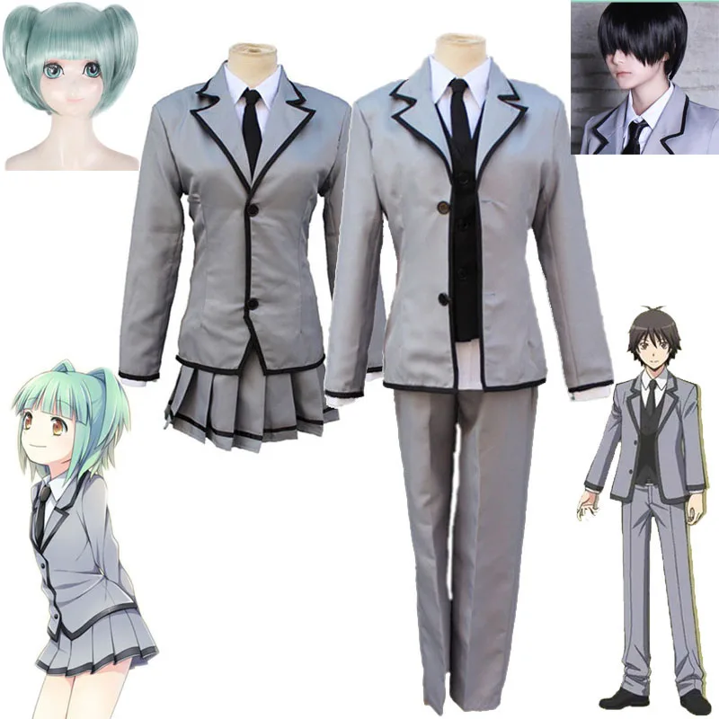 Класс убийц Косплей Аниме Ansatsu Kyoushitsu Kaede Kayano Isogai Yuuma Shiota Nagisa школьная форма костюм