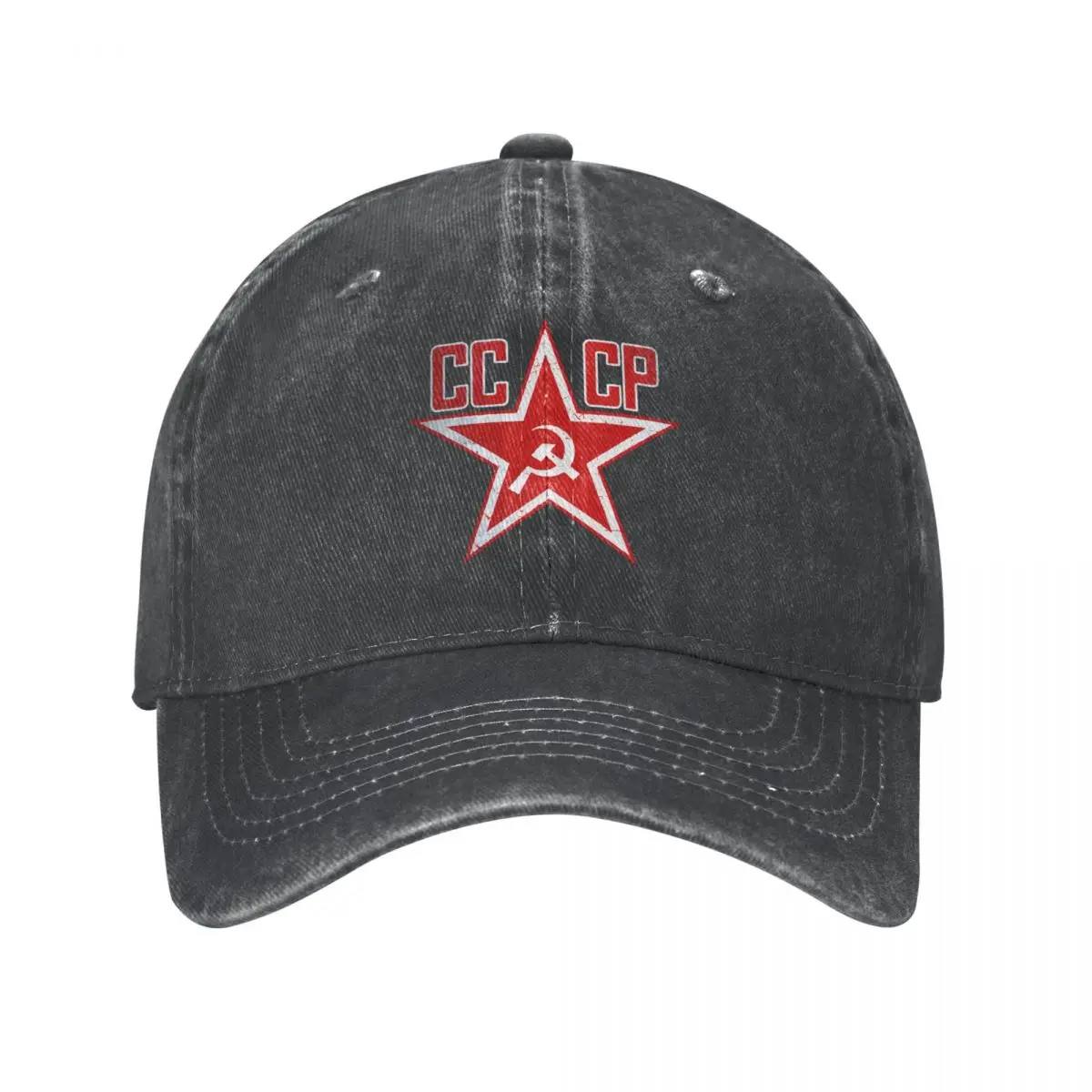 

Russian Soviet CCCP Denim Baseball Cap Snapback Hat Men Women National Emblem Cap Summer Casquette Gorras Unisex