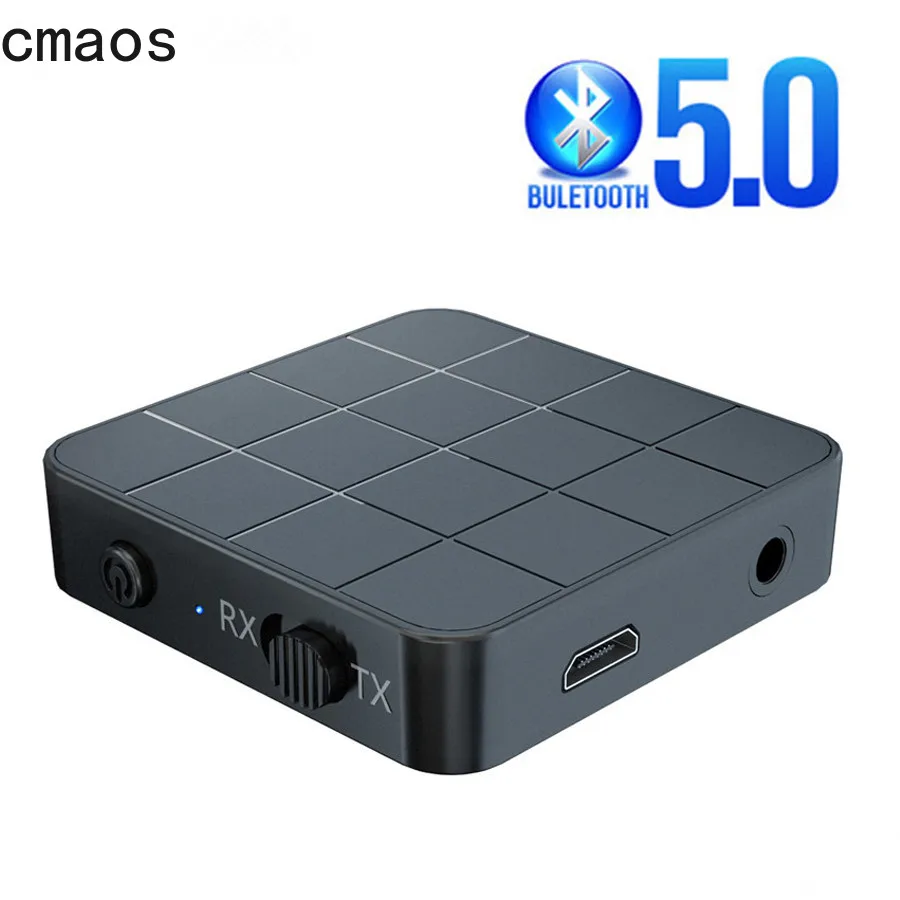 

Bluetooth 5.0 Audio Receiver Transmitter AUX RCA 3.5MM 3.5 Jack USB Music Stereo Wireless Adapters Dongle For Car TV PC Speaker