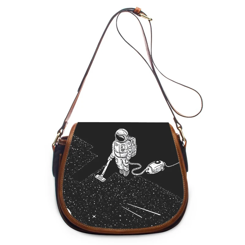 Creativity Space astronaut universe print new fashion Women Crossbody Bag Women Bags Zipper Shoulder Bag women shoulder bag
