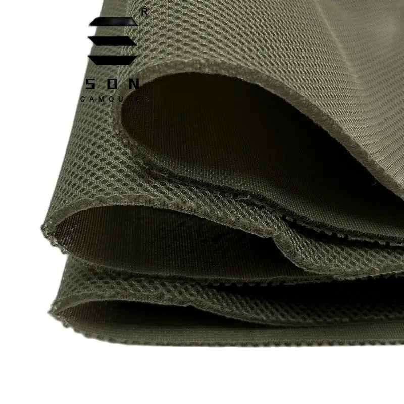 

Sandwich Mesh Fabric with Three Layers, Elastic Breathable and Wear-Resistant, Multi-Purpose Fabric, 3D Mesh Fabric, 1.5m * 1m