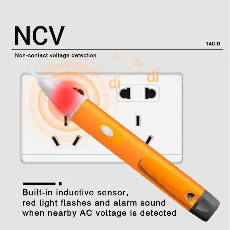 Умный Бесконтактный Детектор Напряжения Ручка 90-1000 В Датчик Электрического Тока