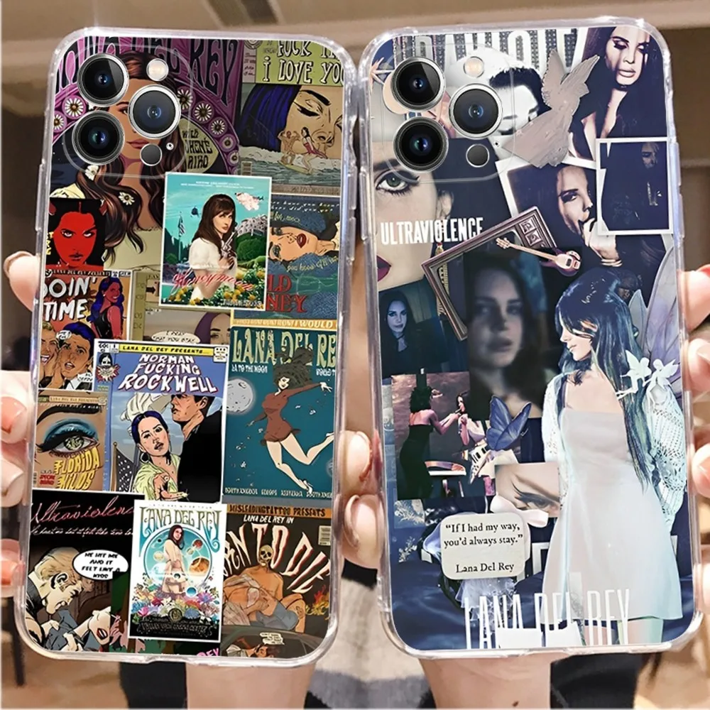 

Babaite Lana Del Rey singer Phone Case For iPhone 14 13 12 11 Pro Max XS X XR SE 2020 6 7 8 Plus Mini Protective Shell