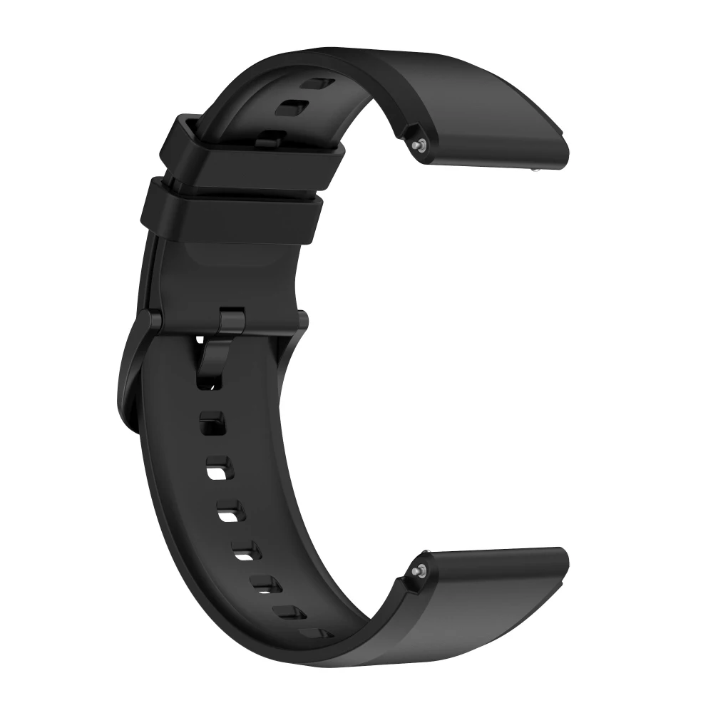 Ремешок силиконовый для Samsung Galaxy Watch 3 Универсальный спортивный резиновый браслет