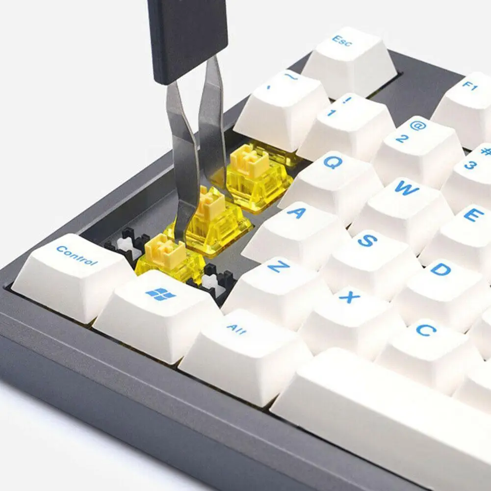

2 In 1 Mechanical Keyboard Key Cap Puller Universal Keycap Key Button Cleaning Remover Extractor Replacement Shaft Tool Boa M2X2