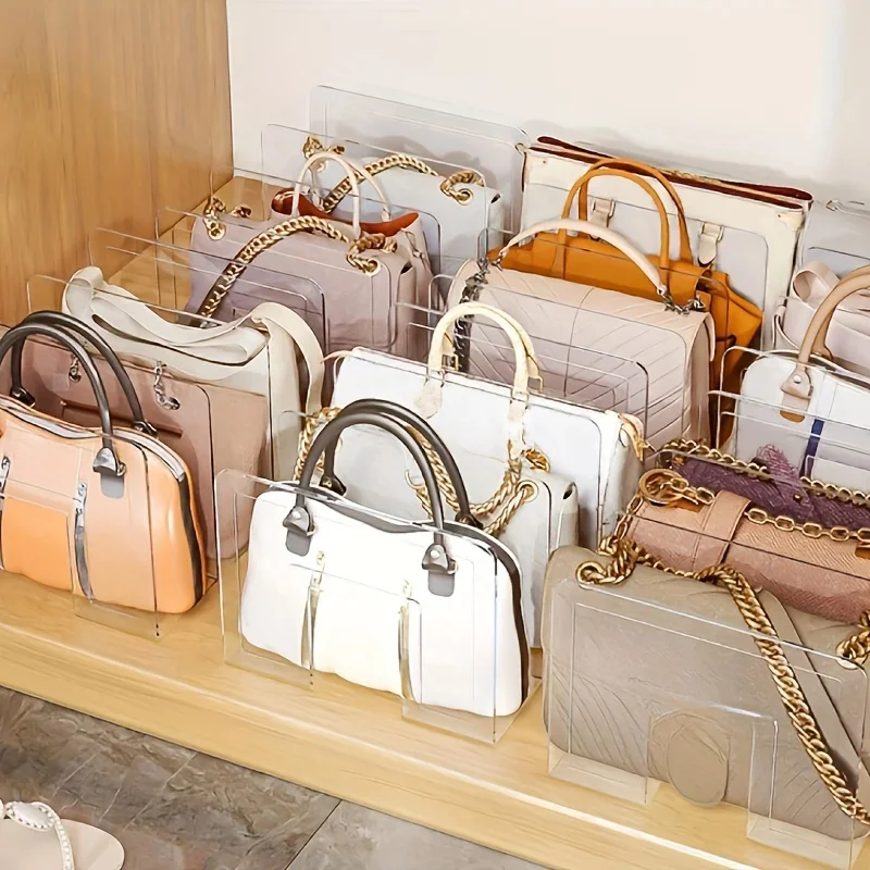 Прозрачная подставка-органайзер для книг