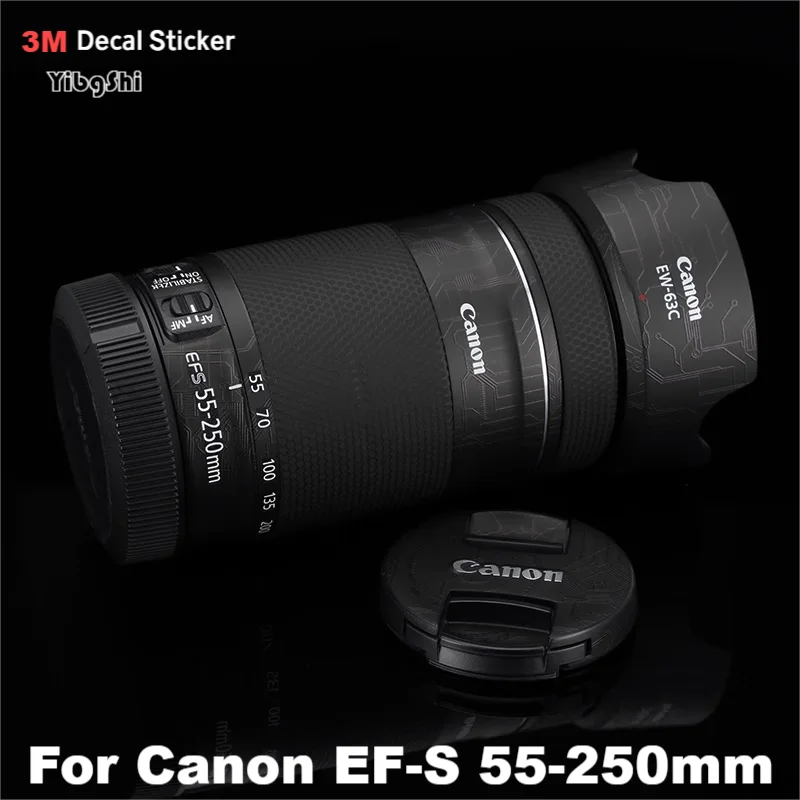 Для Canon EF-S 55-250 мм F4-5.6 IS STM с защитой от царапин