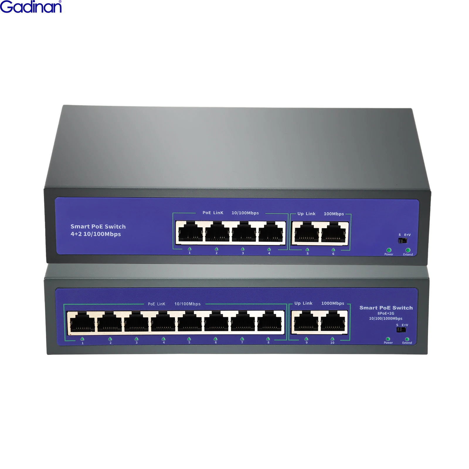 

Over Ethernet IP CCTV Camera 4/8 Ports 48-52V Network POE Switch With 10/1000Mbps IEEE 802.3 af/at Wireless AP Security System