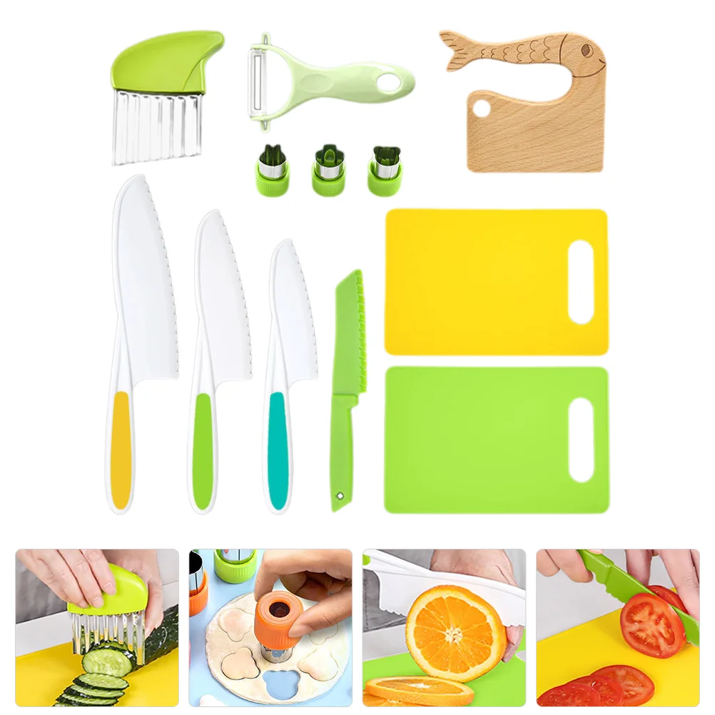 

1 set of Playing House Kitchen Set Playing House Kitchen Utensil Reusable Toys