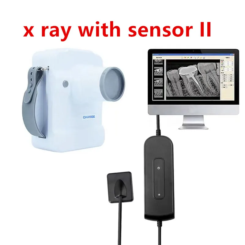 

1Set Dental X-Ray Unit Portable Touch Screen X Ray Machine With Sensor High Frequency Digital Dental X Ray Machine+ Sensor
