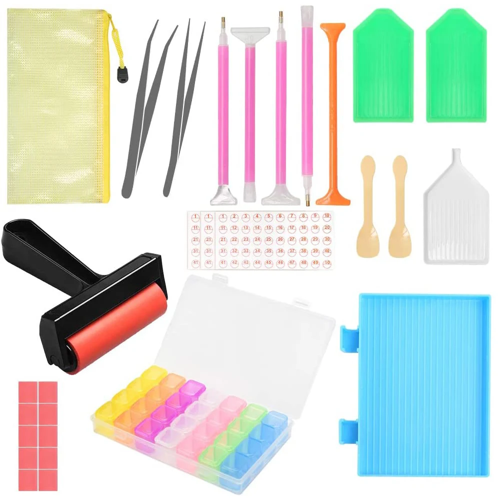 

BigOtters Diamond Painting Tool, 5D Diamond Painting Accessory Kit for Adult Kid DIY Art Craft Project