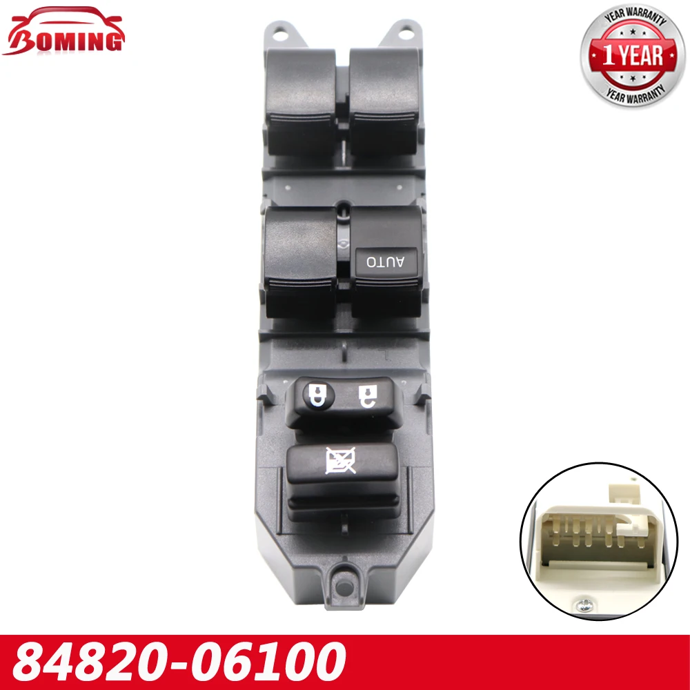 НОВЫЙ главный переключатель управления стеклоподъемниками 84820-06100 8482033251 Для Toyota