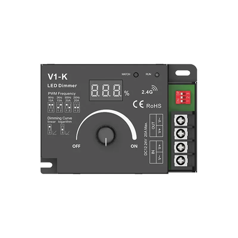 Фонарь с регулировкой яркости 10 А 1 канал 2 4 ГГц