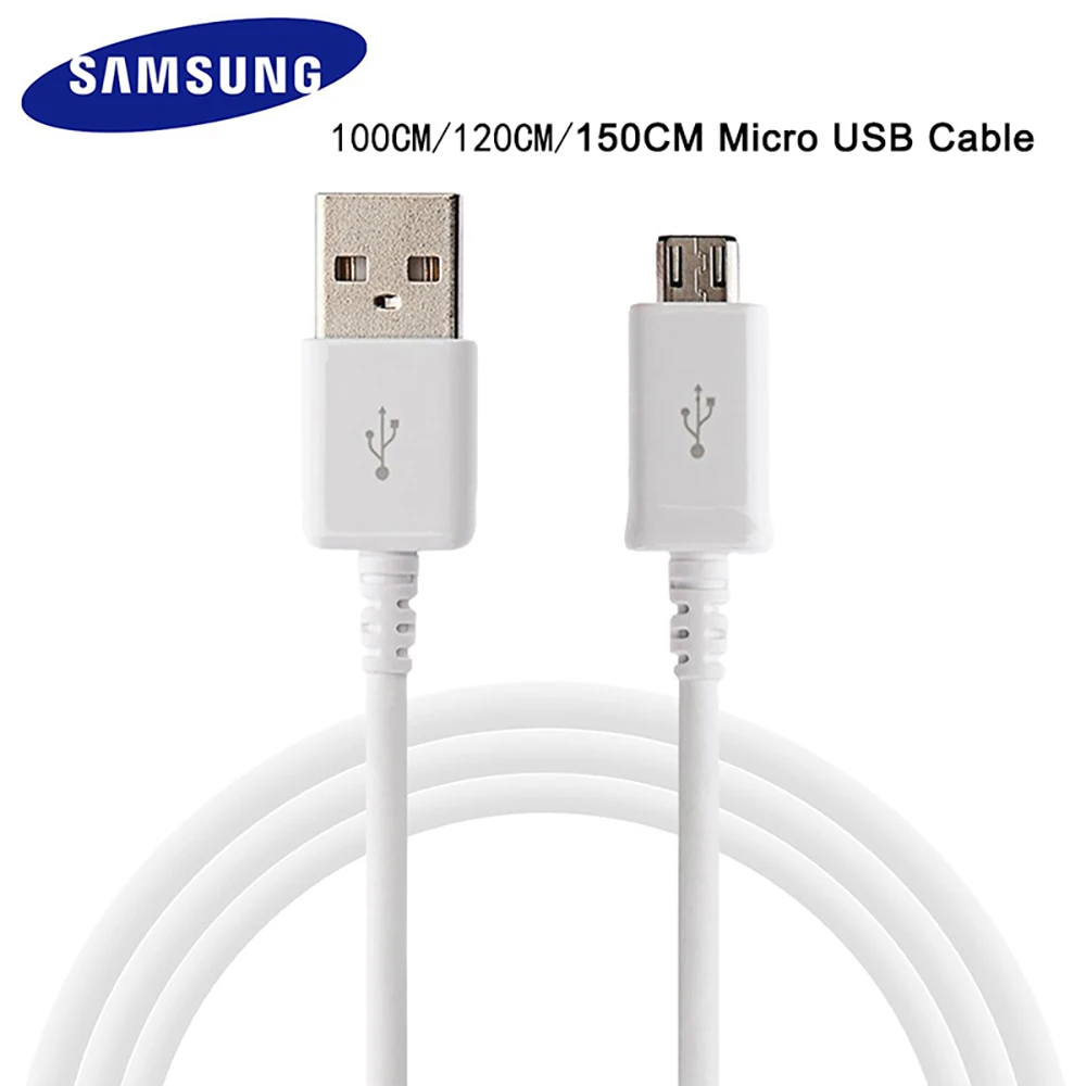 Оригинальный кабель Micro USB Samsung 100/150 см 2 А для быстрой зарядки и передачи данных