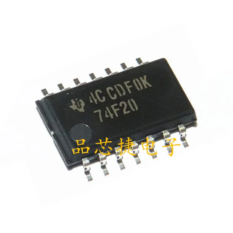 

10pcs orginal new SN74F20NSR silk screen 74F20 SOP14 2 channel NAND gate logic IC chip