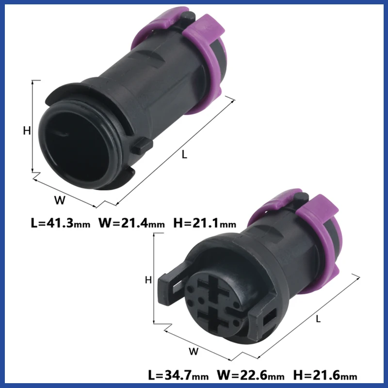 

Circular Fog Lamp Plug 813972926 813972923 2 Pin Connector for Toyota Mazda Rx7