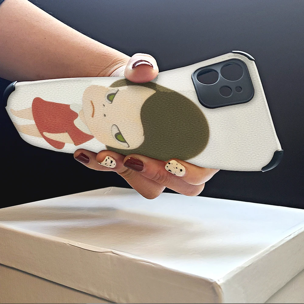 Роскошный чехол из шкуры ягненка для apple iphone 13 12 11 Pro MAX MiNi 7 8 plus SE 2020 XS XR Япония Yoshimoto