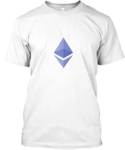 Ethereum-футболка Eth Сделано в США размер от S до 5XL