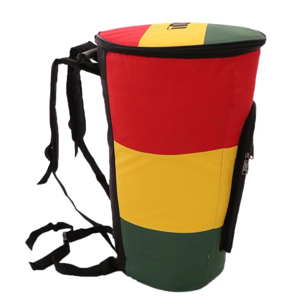 10/12 дюймов Африканский барабан Djembe чехол для переноски водонепроницаемый