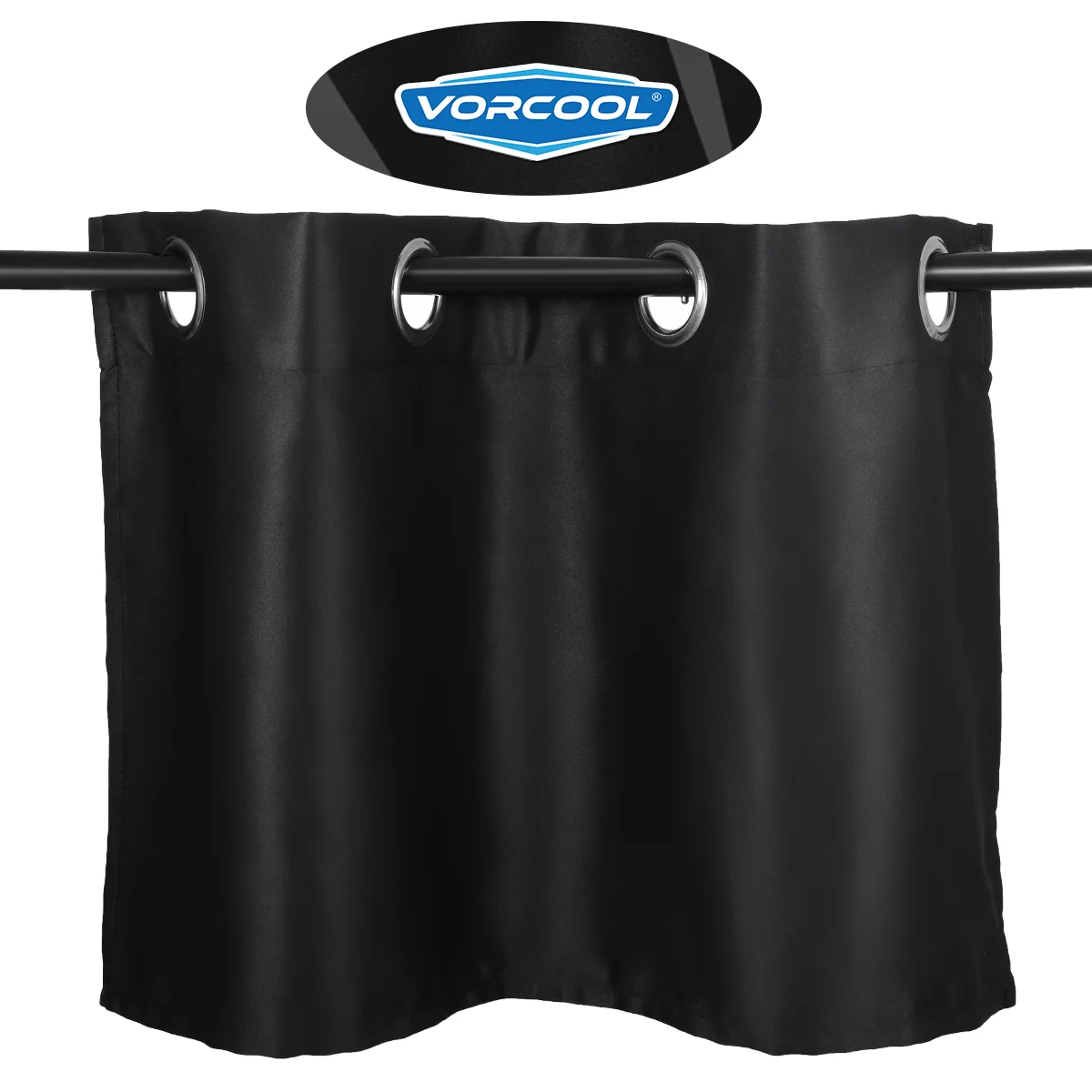 VORCOOL Pure Color Солнцезащитный козырек для экрана Purdah Короткая занавеска кухни