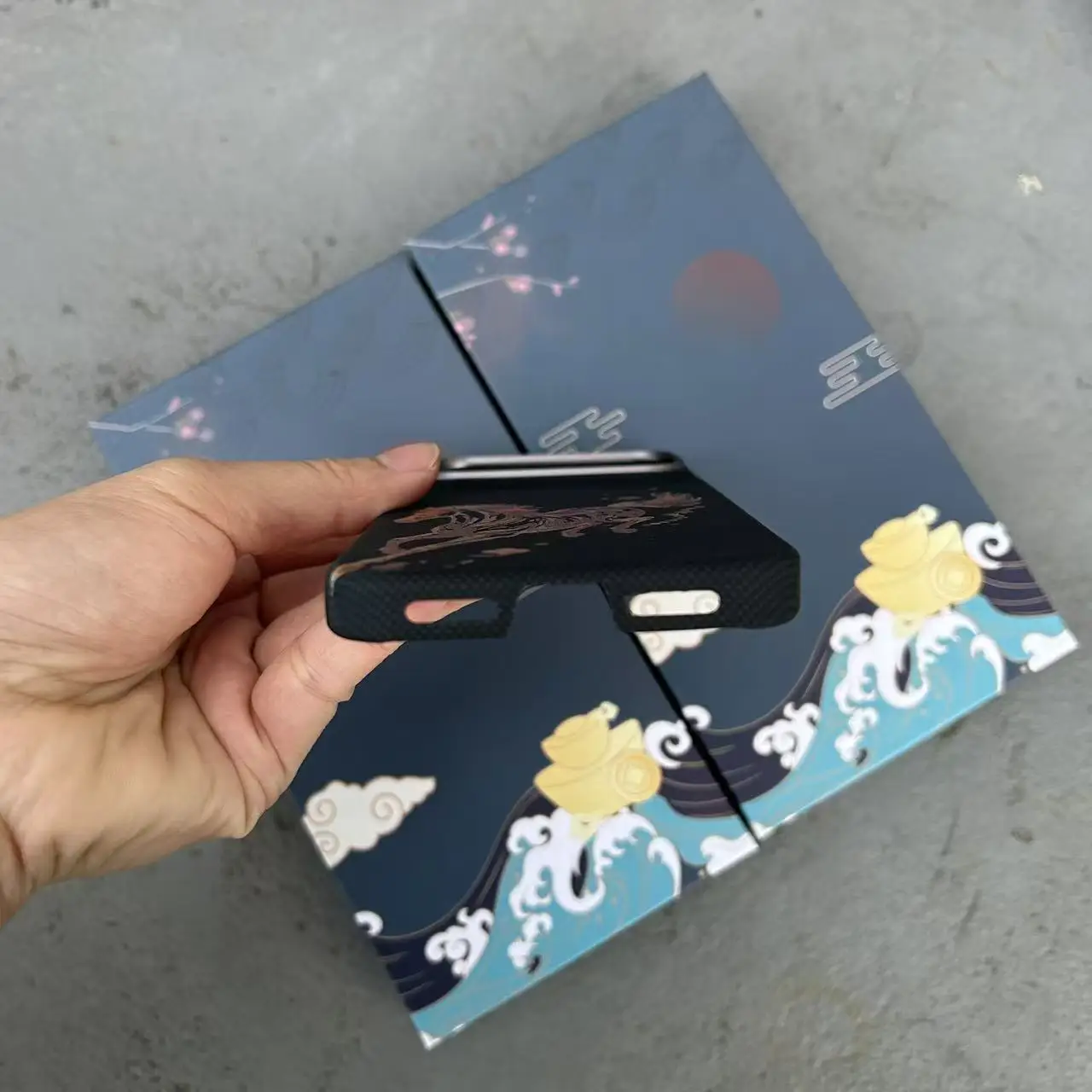 Фото Для iPhone 17 pro max/iPhone17 Pro/iPhone17/iPhone 17 Air чехол карбон 600d кевлар арамидное волокно тонкий жесткий чехол магнитный черный №5