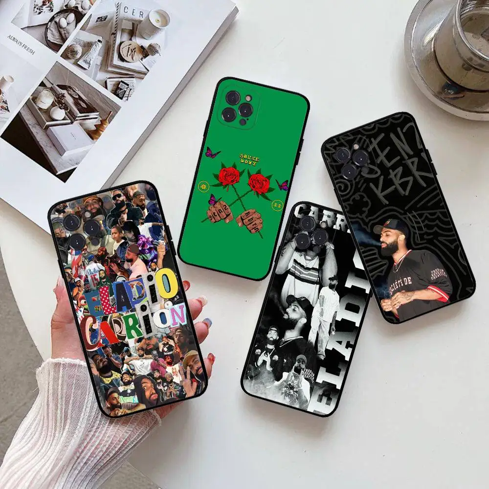 Фото Чехол для телефона E-Eladio Carrion DON KBRN для iPhone 16 15 14 13 12 11 17 Pro Max, простой мягкий чехол из ТПУ №1