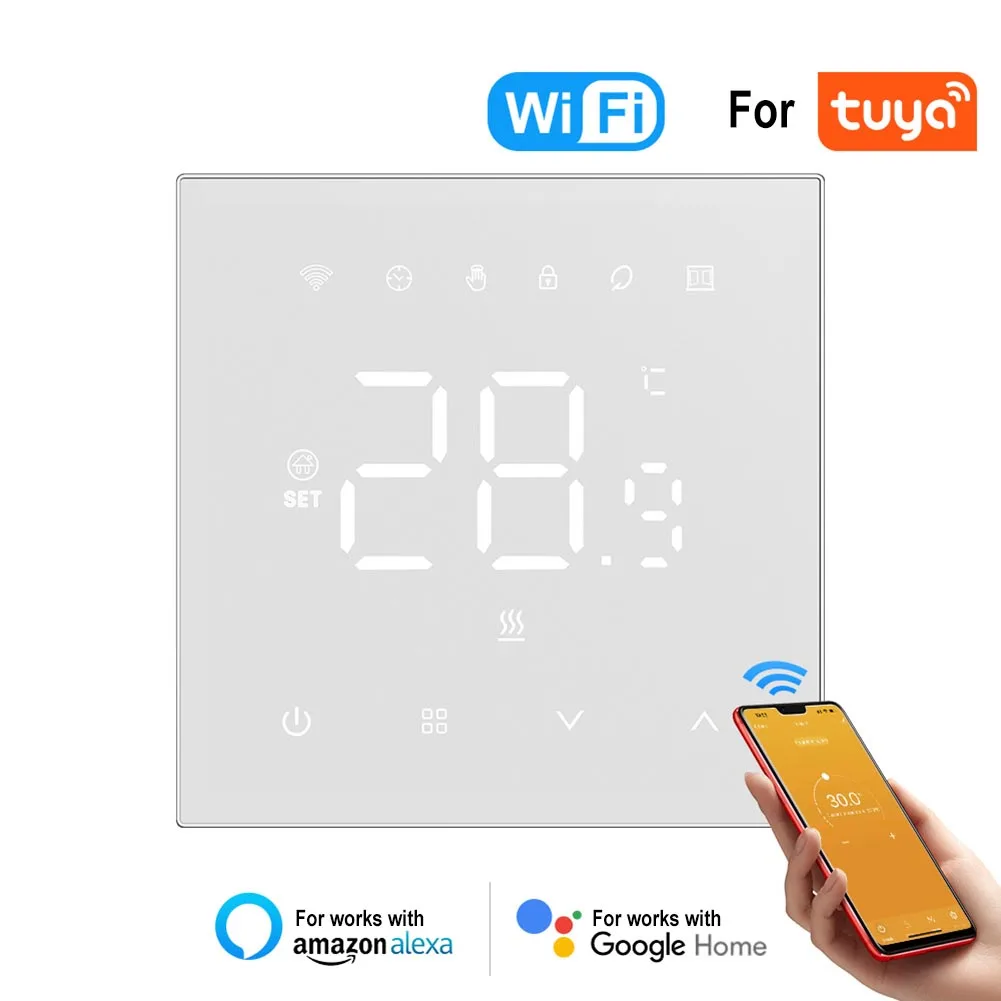

Термостат для подогрева воды Tuya с Wi-Fi, 220 В