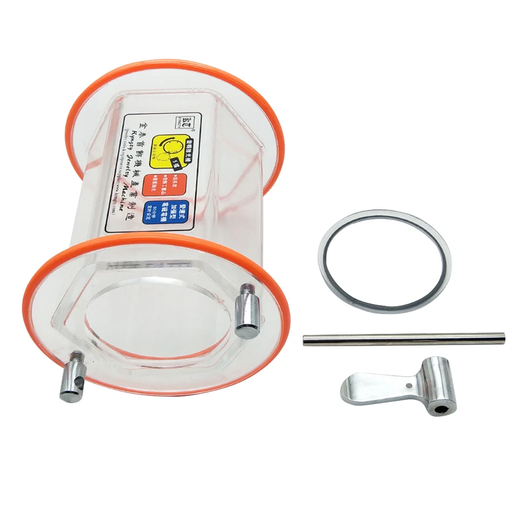 Аппарат для полировки ювелирных изделий вращающийся металлический инструмент