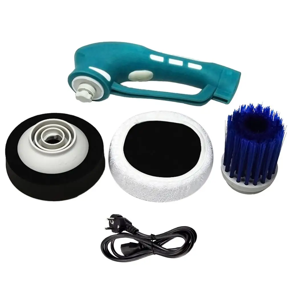 

EU Plug Machine Bathroom Kitchen Cleaner with Three Brushes