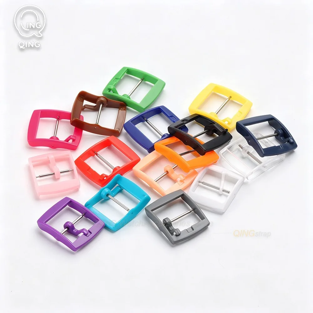 16 мм, 19 мм, 20 мм для силиконовых ремешков Swatch, цветные ремешки с пряжкой, женские пластиковые застежки для часов, аксессуары для застежек часов. (art.: 3920dd255bcac) - 3920dd255bcac