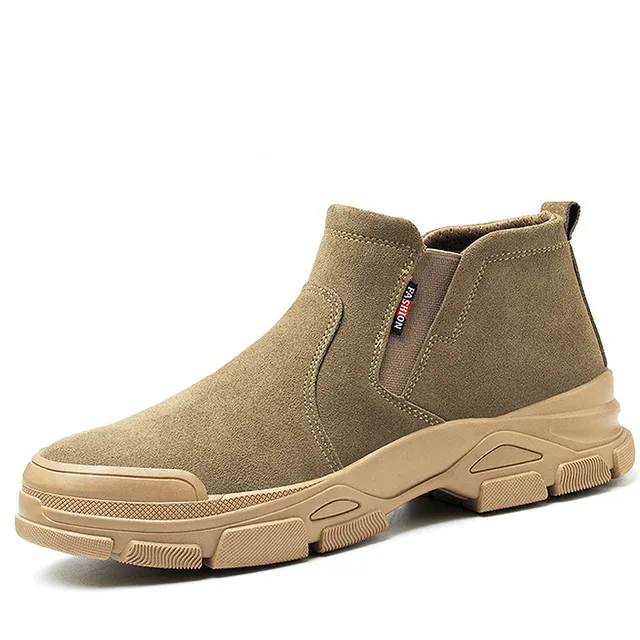 2022 Work Safety Shoes Men Steel Toe 