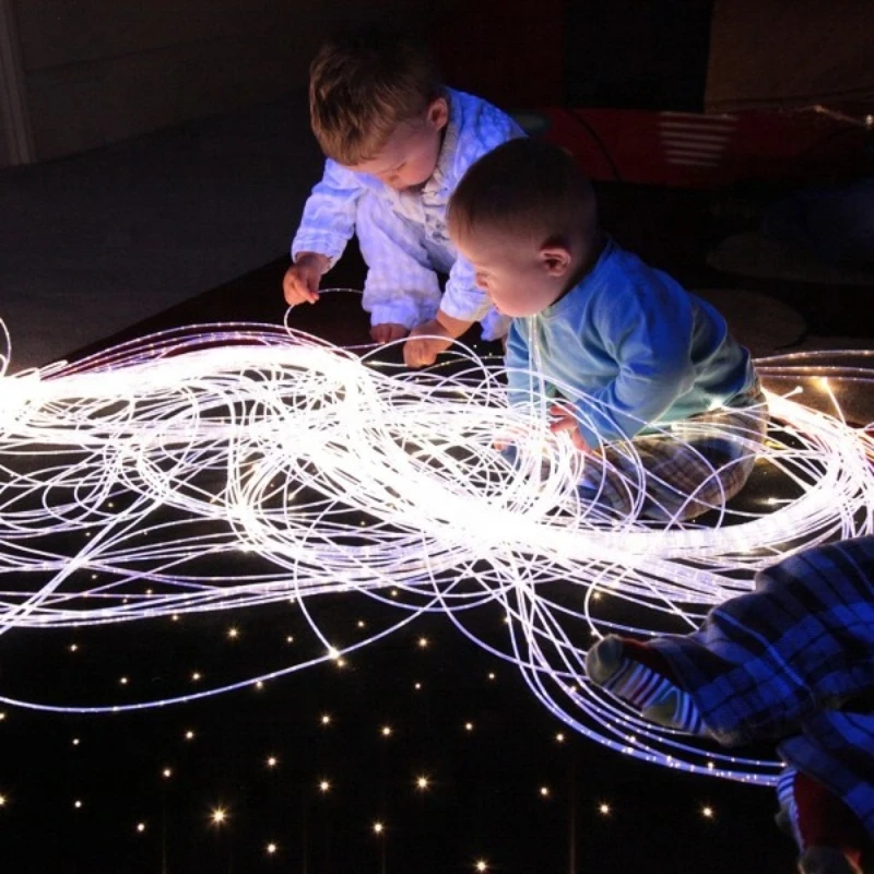 

Safe no electricity fiber optic kids indoor playground equipment for sales