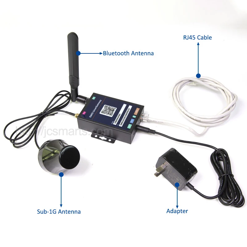 Wireless 433 Frequency 100m Bluetooth Gateway for Online Bluetooth Hotel Lock System enlarge
