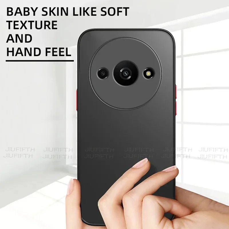 Для Xiaomi Redmi A3 Чехол A3X 4G противоударный броня матовый мягкий бампер из ТПУ