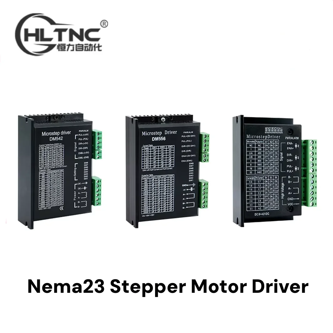 

Шаговый драйвер TB6600/DM542/DM556 для двигателей Nema17/Nema23