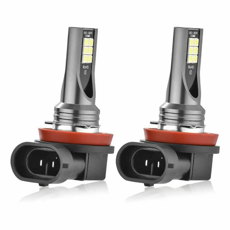 

1 шт. H11 H8 12smd 110 Вт Светодиодная противотуманная фара Автомобильная фара Dc12-24v 6500k лампы для фар лампа для прожектора автомобильные аксессуары