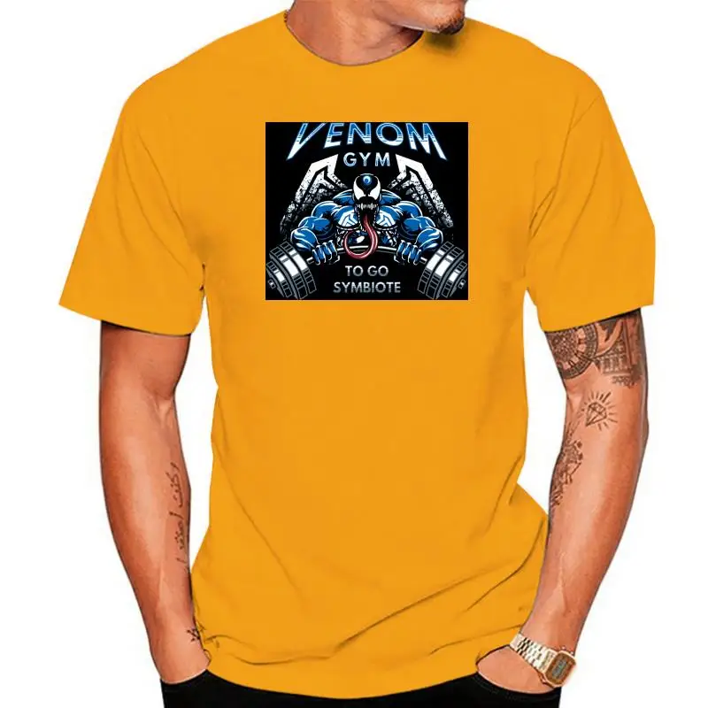 

Venom Gym Barbell Lifter TF Parody Mashup Comedy T shirt All sizes men t shirt
