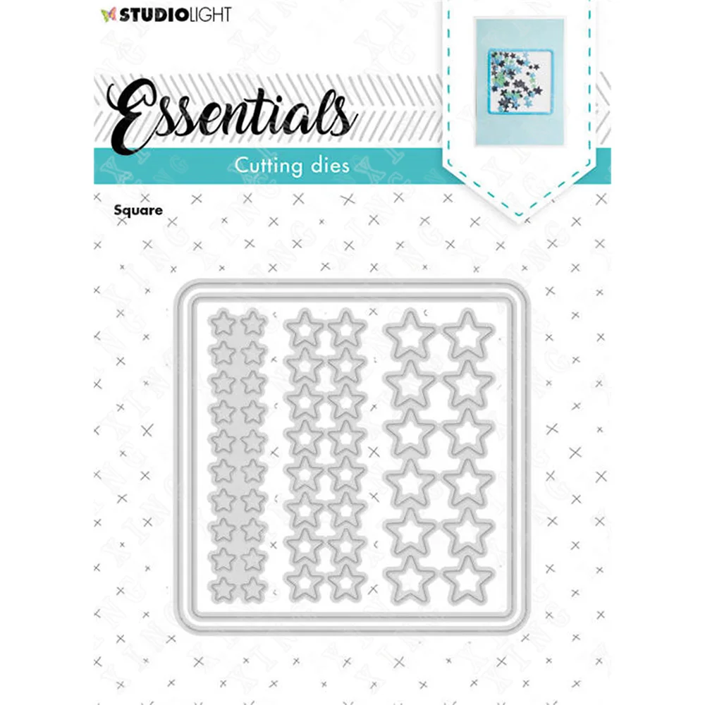 

Square Frame Metal Cutting Dies Diy Crafts Templates Scrapbooking Diary Paper Album Decoration Embossing Molds New Arrival