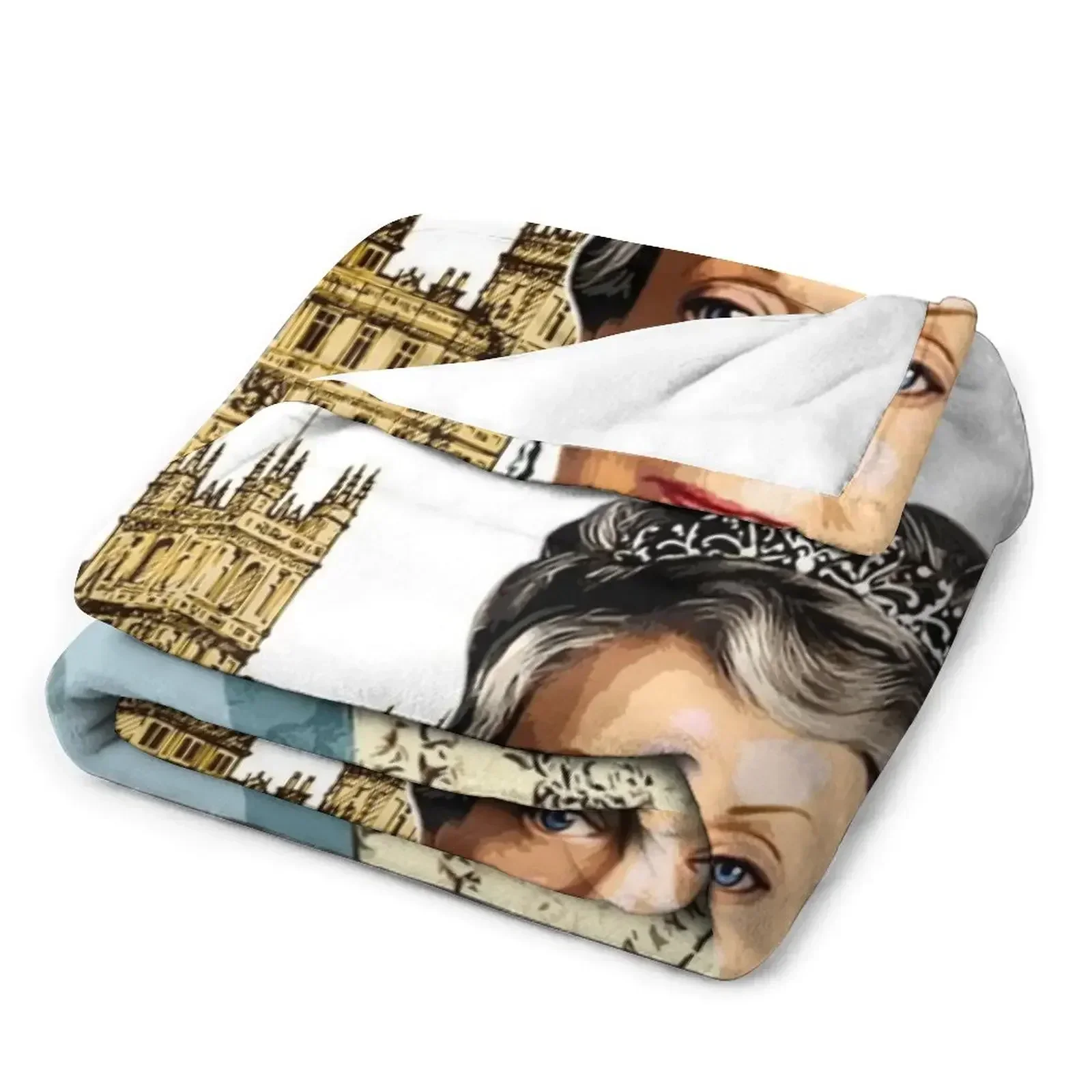 Одеяло нижнее фиолетовое для ползания Downton Abbey Lady мягкие одеяла и