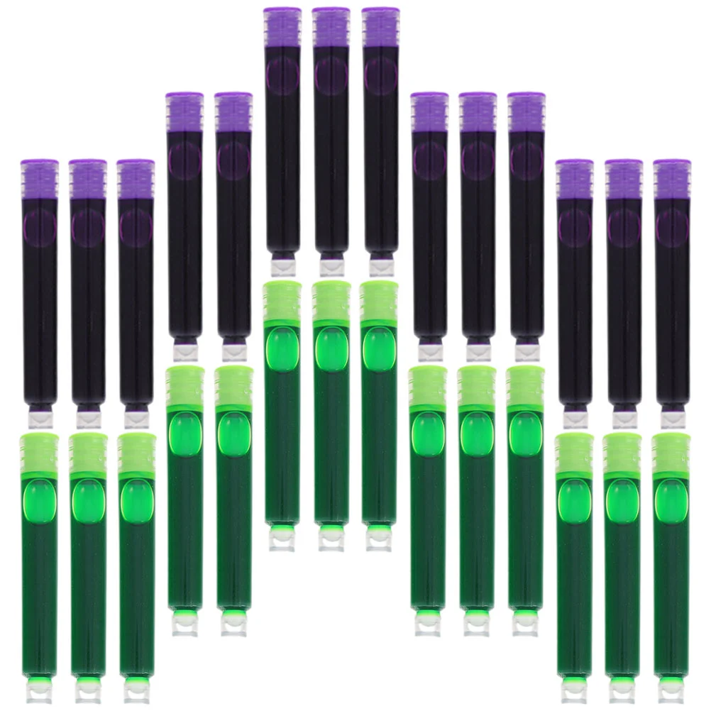 

100 шт., сменные чернильные картриджи для перьевой ручки