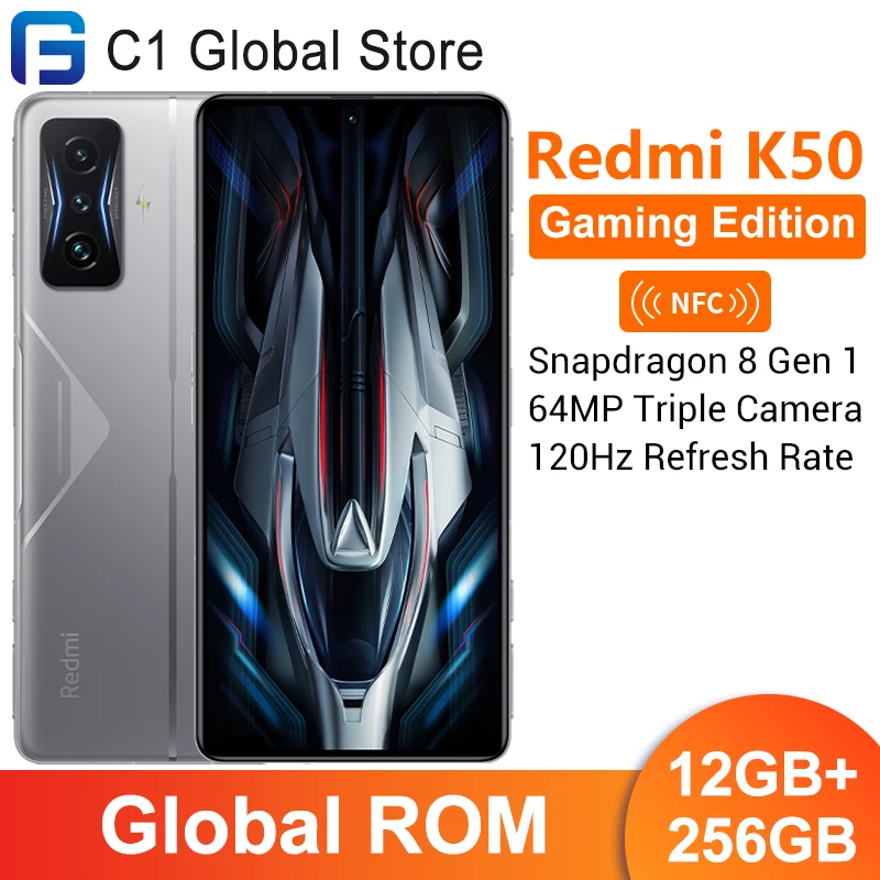 Игровой Смартфон Xiaomi Redmi K50 глобальная прошивка 12 Гб 256 ГБ Восьмиядерный процессор