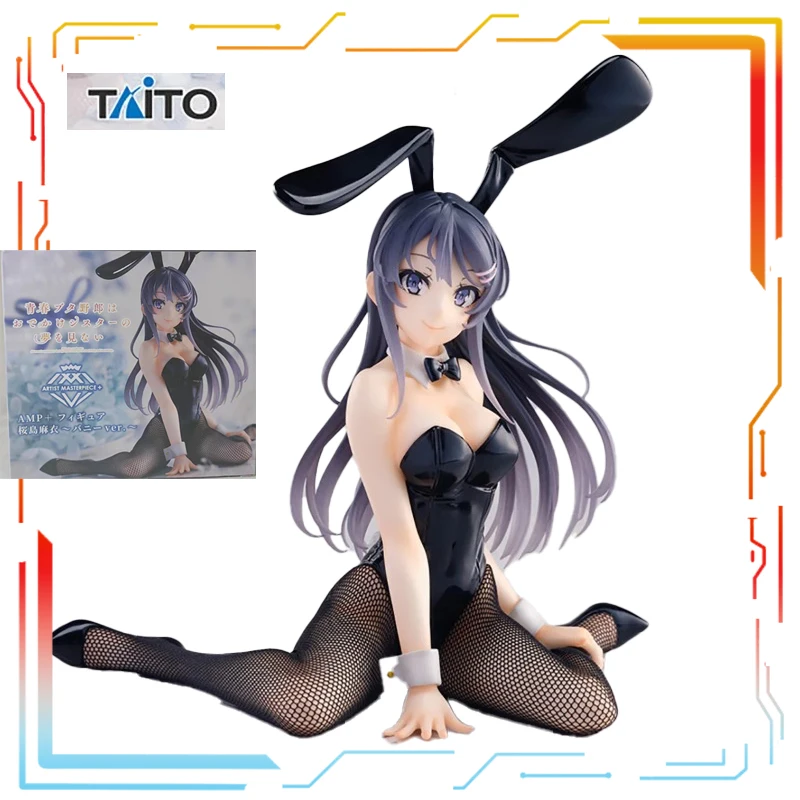 Фото Оригинальная фигурка Taito Artist MasterPiece+ Seishun Buta Yarou Wa Odekake Sister No Yume O Minai Sakurajima Mai Bunny Ver. Высота=15см №1