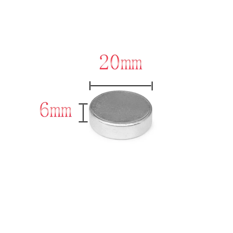 

2/5/10/15/20/30PCS 20x6 Disc Powerful Strong Magnetic Magnets 20mm X 6mm Round Neodymium Magnet N35 Permanent Magnet 20*6 mm