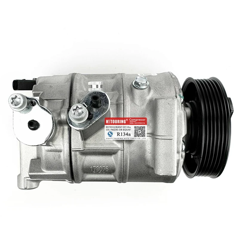 Фото Компрессор переменного тока для Audi A3 Sportback (8PA) 2.0 TDI 1K0820803J 1K0820803Q 1K0820803S 1K0820859D 1K0820859S 5N0820803A 1K0820808BX №3