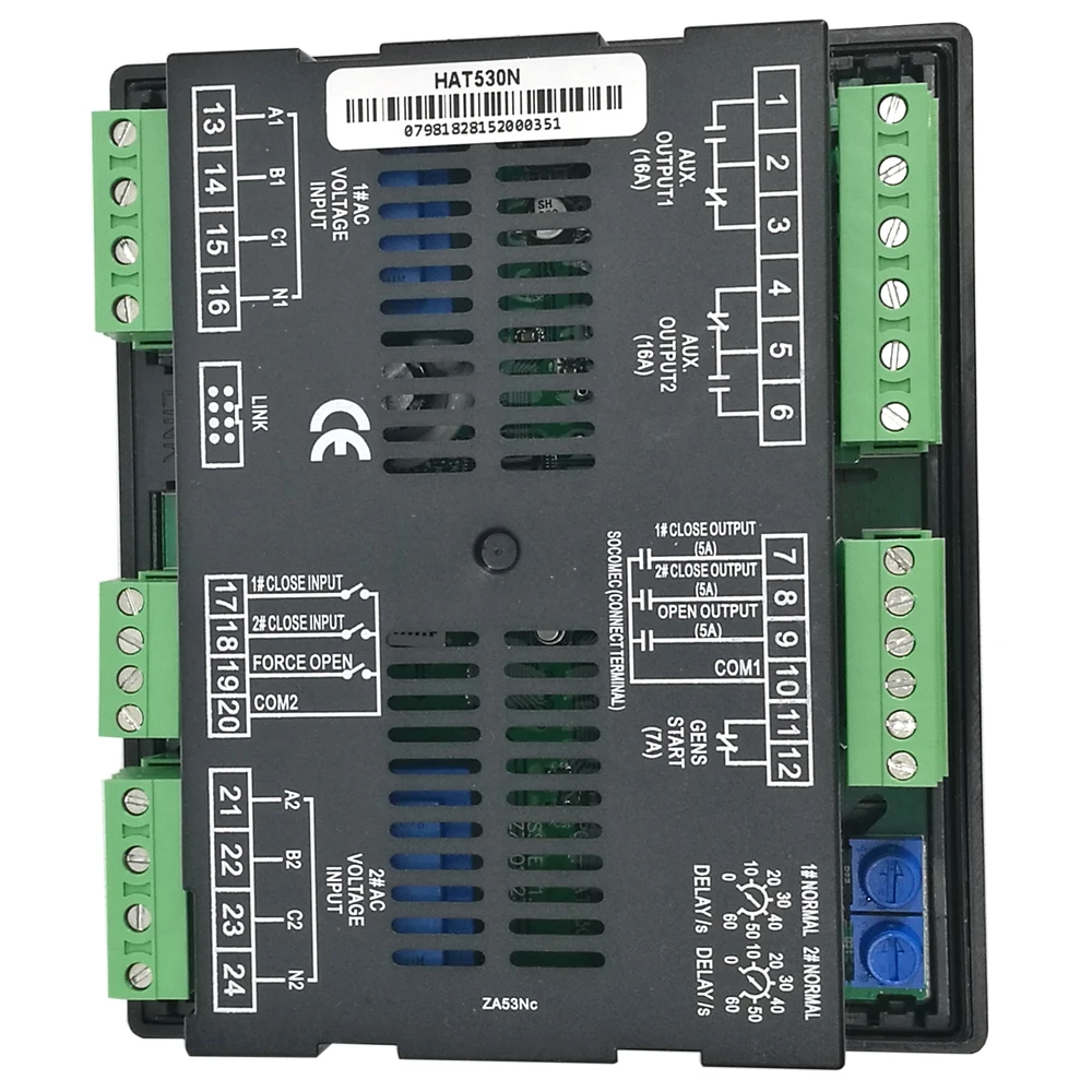 Модуль управления автоматическим резервным переключателем Smartgen HAT530N контроллер