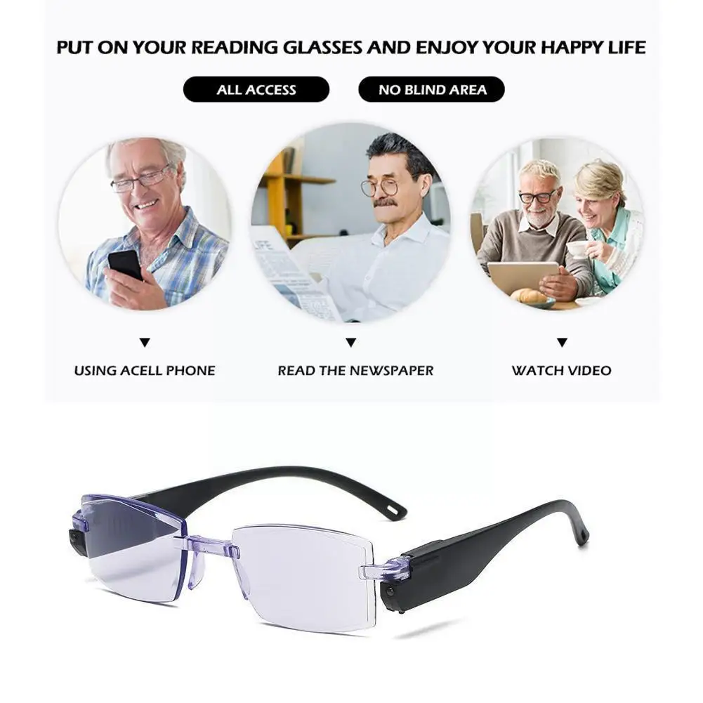 

Новое прогрессивное многофокальное стекло унисекс с защитой от сисветильник света, стекло для чтения, стекло с зеркальным увеличсветильни...