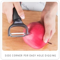 multifunctional peeler lightweight ergonomic design stainless steel peeler handle peeler kitchen gadget