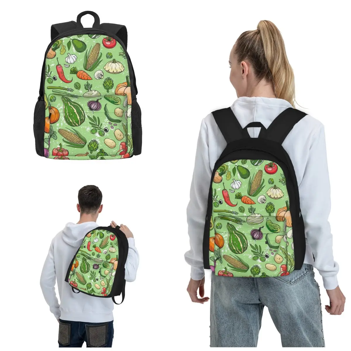 

Avocado Carrot Mushrooms Pack Your Aspirations In Our Thoughtfully Designed Backpacks Travel Sport Outdoor Storage Bag