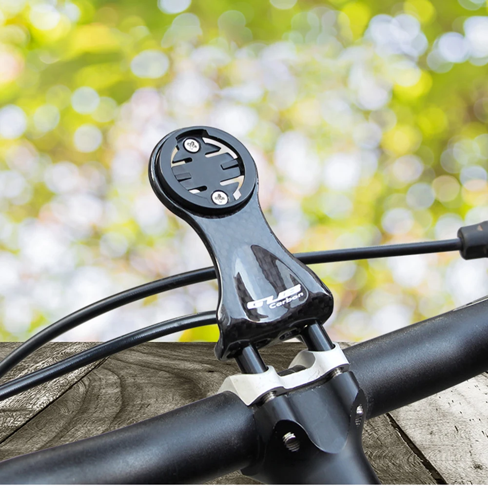 

Bike Stem Extension Carbon Computer Mount Code Table Rack For GPS/Bike Computer/Camera/Light For Bryton Garmin