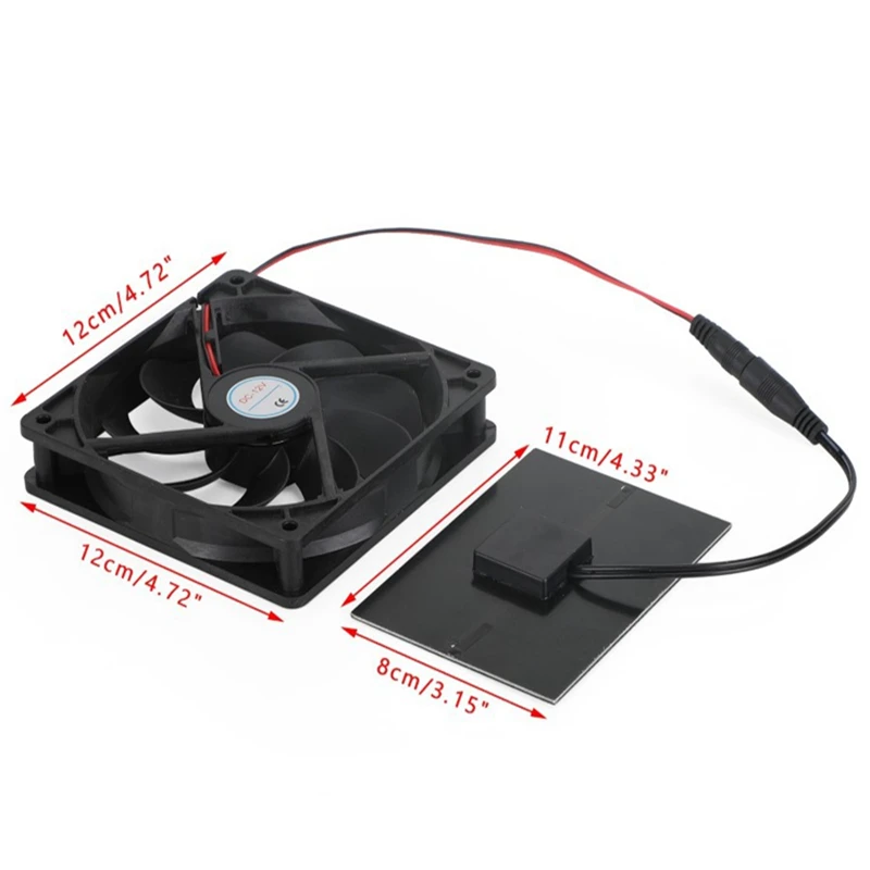 Вытяжной вентилятор на солнечной батарее мини-вентилятор для вытяжки воздуха